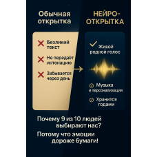 Говорящая НЕЙРООТКРЫТКА - открытка созданная с помощью искусственного интеллекта / нейросети Говорящая НЕЙРООТКРЫТКА - открытка созданная с помощью искусственного интеллекта / нейросети