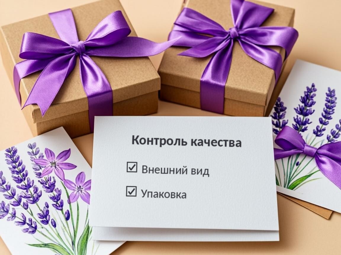 Упаковка партии открыток перед отправкой